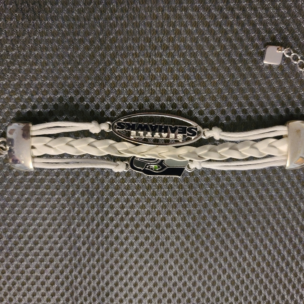 Ashley Bridget Seattle Seahawks multi layer bracel - Picture 2 of 5